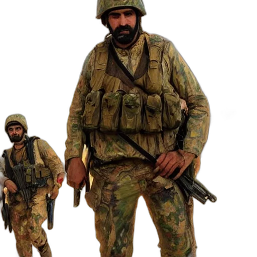 weapon, staff, jacket, concept art transparent PNG cut-out