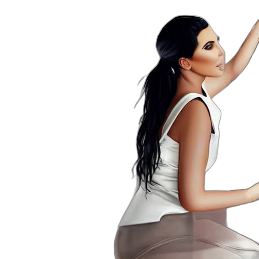 dress, photorealistic, 3d render, kim transparent PNG cut-out