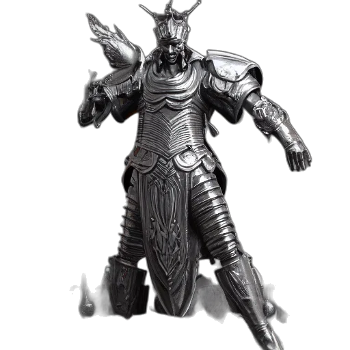 robot, sword, staff, weapon transparent PNG cut-out