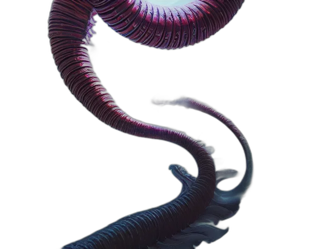creature, dragon, staff, animal transparent PNG cut-out