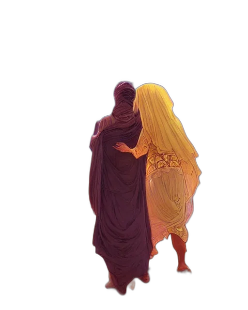 dress, crown, concept art, fantasy art transparent PNG cut-out