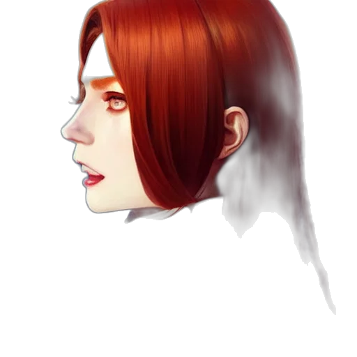 face, hair, mask, staff transparent PNG cut-out