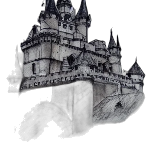crown, building, staff, concept art transparent PNG cut-out