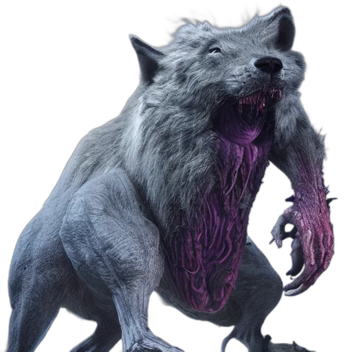creature, animal, dragon, staff transparent PNG cut-out