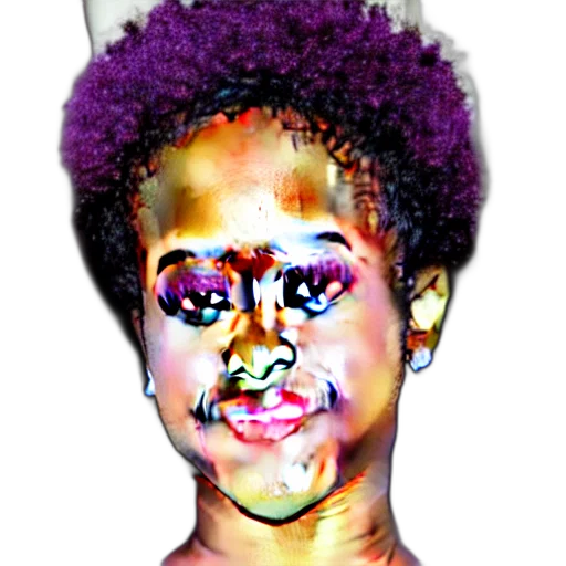 face, hair, mask, crown transparent PNG cut-out