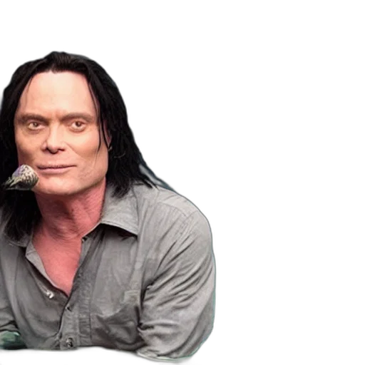 hair, face, creature, robot transparent PNG cut-out