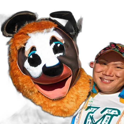 animal, staff, mask, creature transparent PNG cut-out