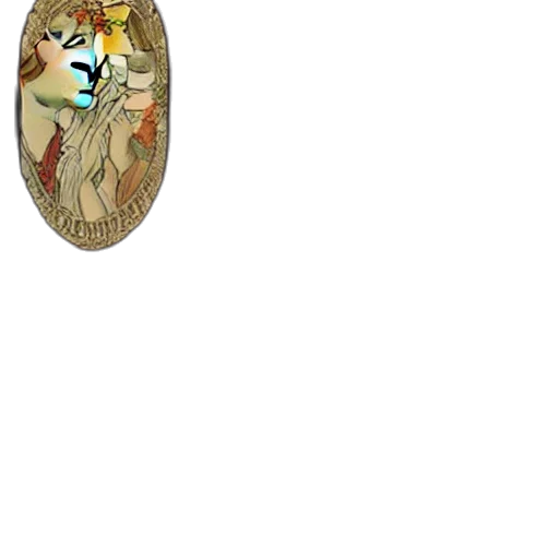 staff, jewelry, mask, hat transparent PNG cut-out