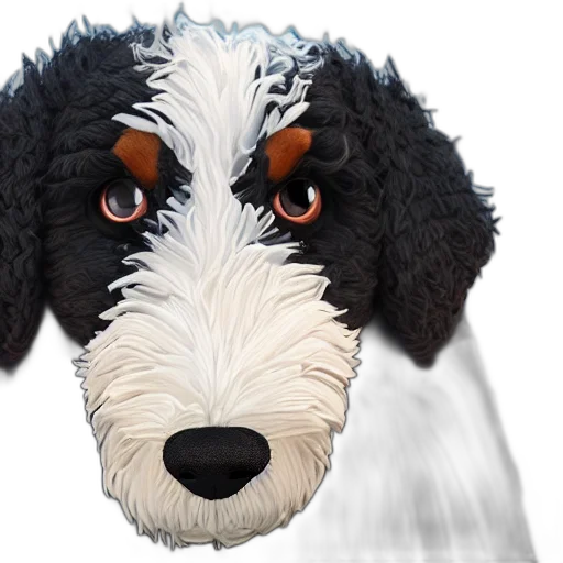animal, face, staff, photorealistic transparent PNG cut-out