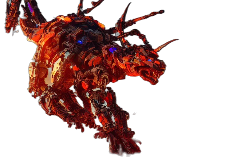dragon, creature, animal, weapon transparent PNG cut-out