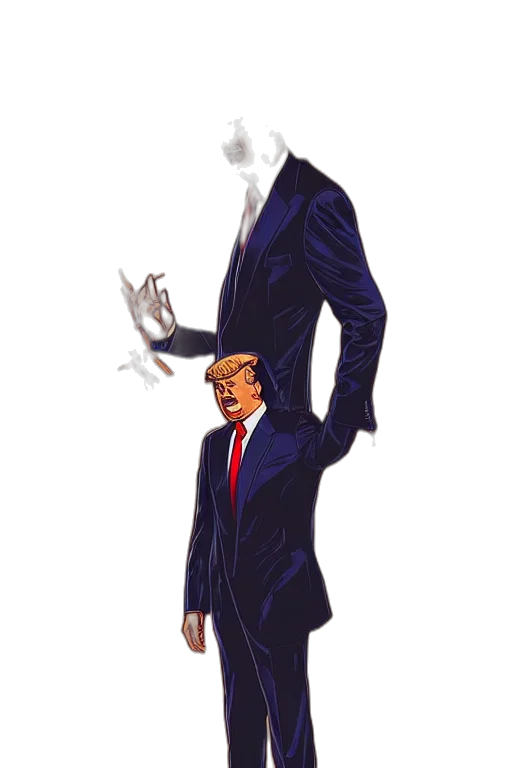 mask, jacket, creature, weapon transparent PNG cut-out