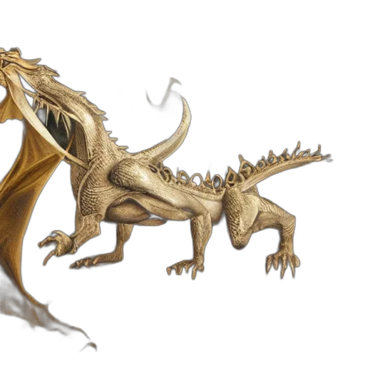 dragon, creature, animal, concept art transparent PNG cut-out