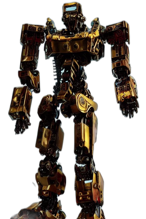 robot, weapon, 3d render, concept art transparent PNG cut-out