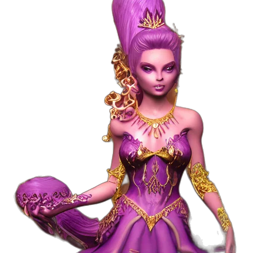 crown, dress, jewelry, staff transparent PNG cut-out