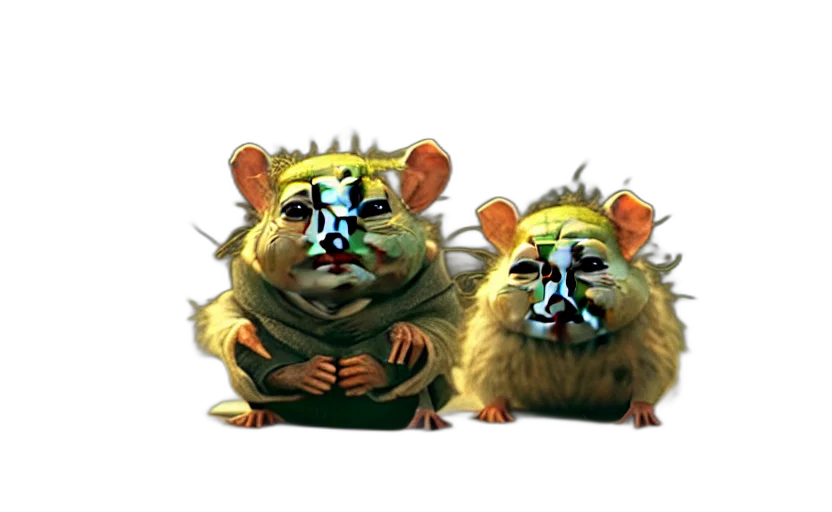 mask, animal, creature, concept art transparent PNG cut-out