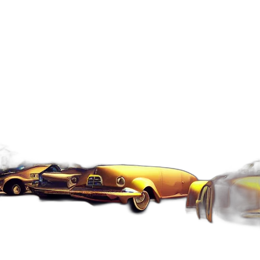 car, weapon, concept art, 3d render transparent PNG cut-out