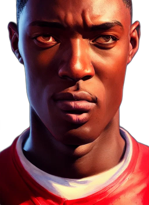 face, photorealistic, concept art, comic book art transparent PNG cut-out