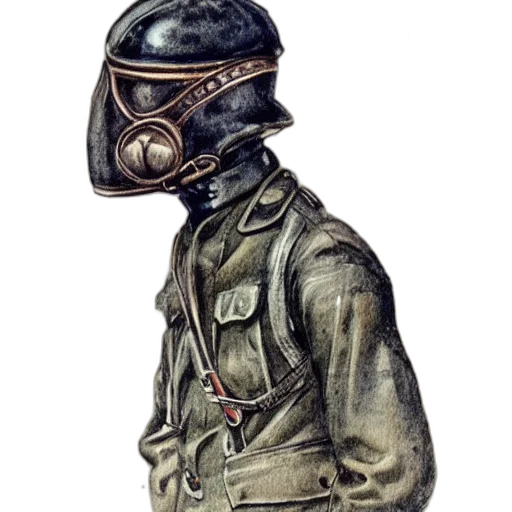 jacket, mask, face, robot transparent PNG cut-out