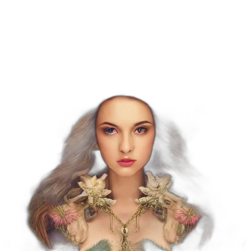 face, jewelry, crown, mask transparent PNG cut-out