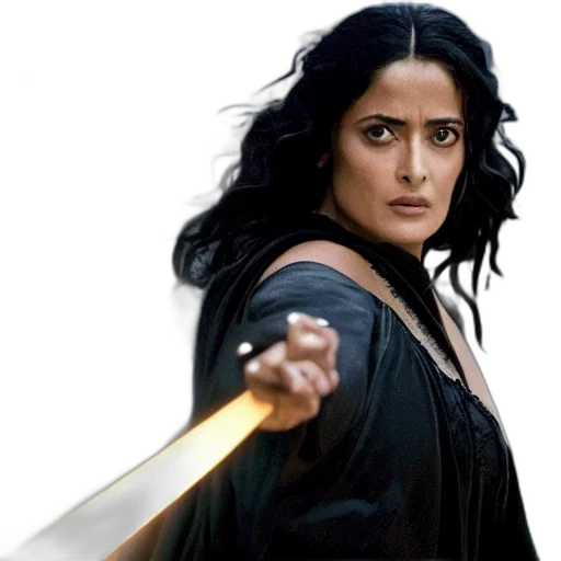 movie, still, salma, hayek transparent PNG cut-out
