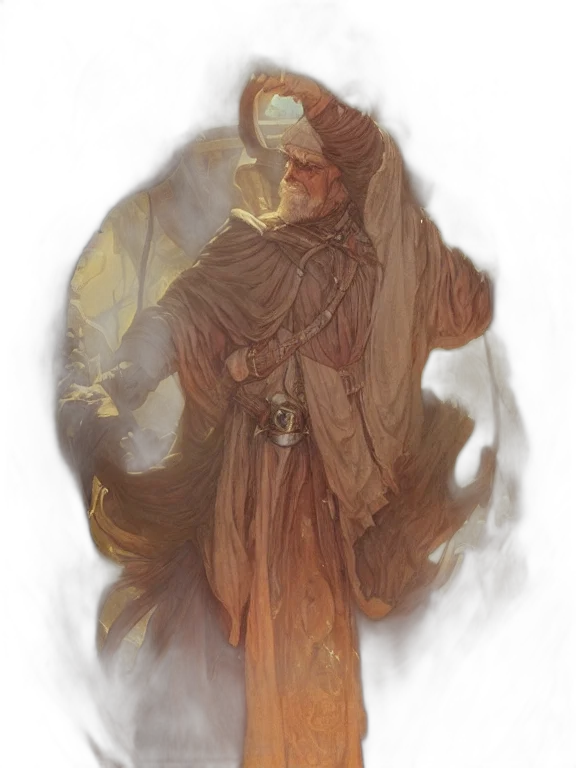 mask, staff, creature, dress transparent PNG cut-out