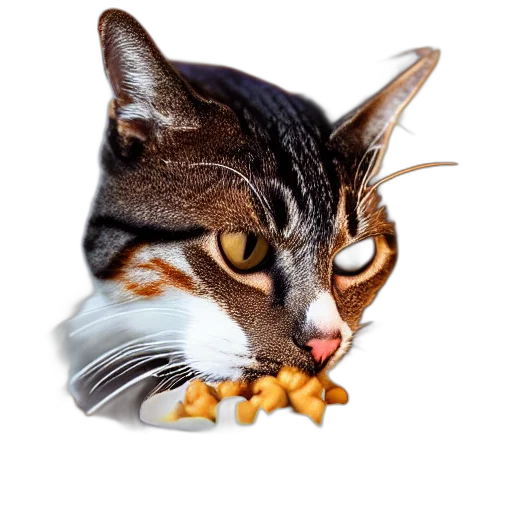 food, animal, photorealistic, 3d render transparent PNG cut-out