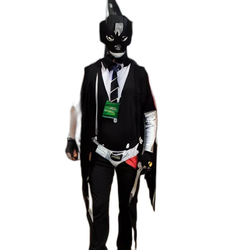staff, mask, robot, jacket transparent PNG cut-out