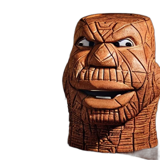 mask, face, creature, furniture transparent PNG cut-out