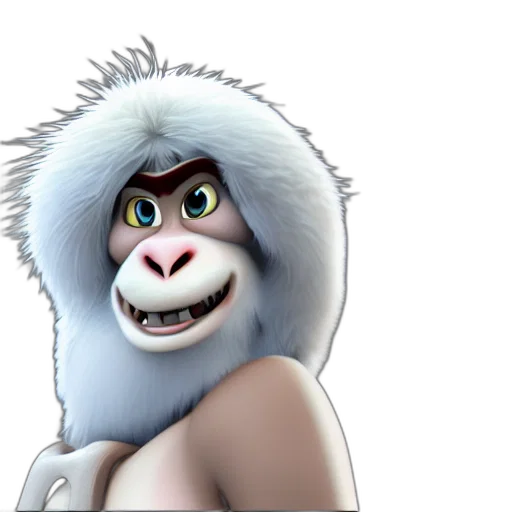 animal, creature, face, concept art transparent PNG cut-out