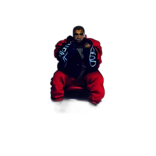 jacket, animal, pixel art, 3d render transparent PNG cut-out