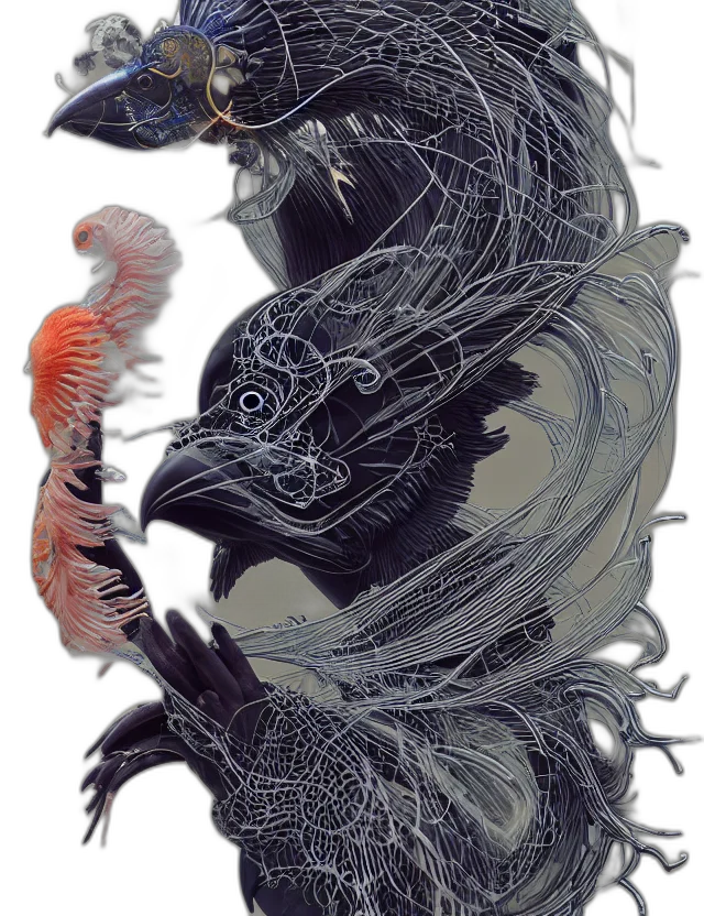 dragon, creature, mask, animal transparent PNG cut-out