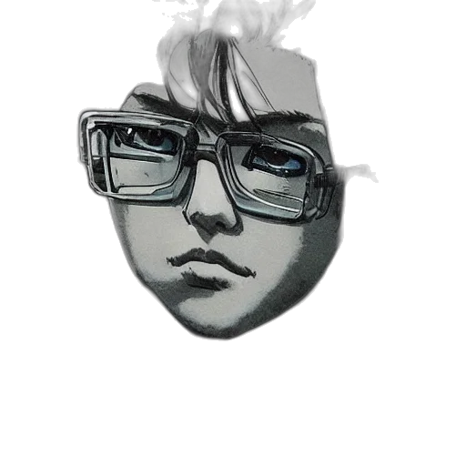 face, mask, robot, hair transparent PNG cut-out