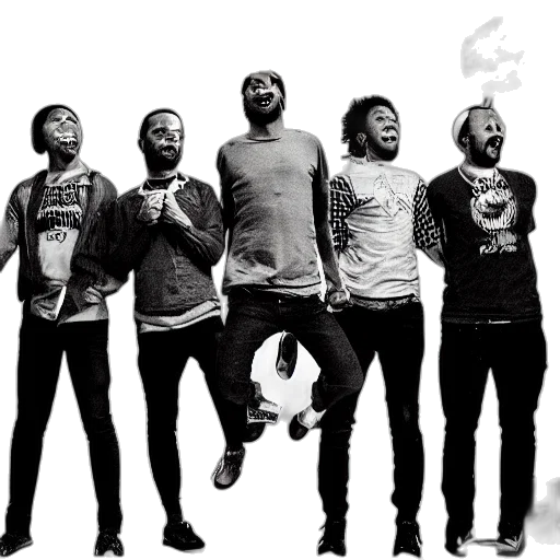 staff, fire, man, jumping transparent PNG cut-out