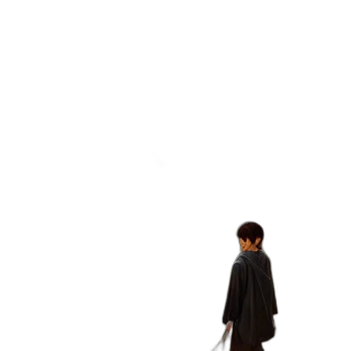 dress, umbrella, jacket, staff transparent PNG cut-out