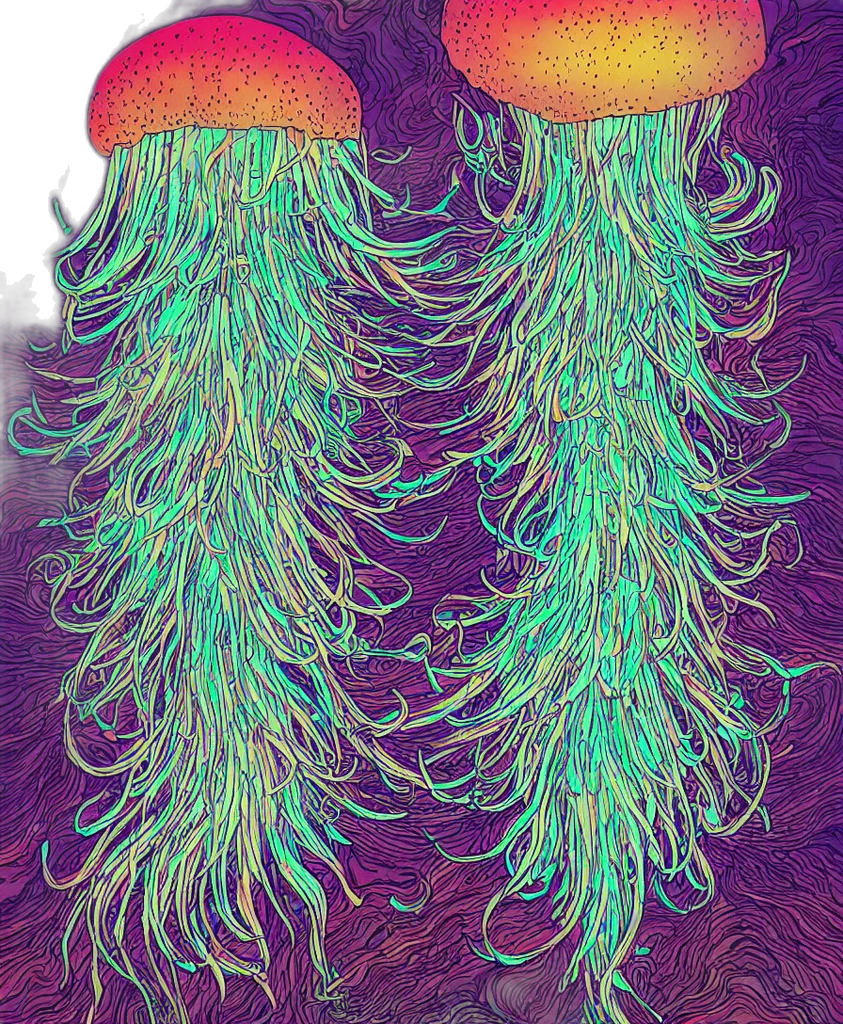hair, jacket, mask, dress transparent PNG cut-out