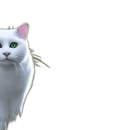 animal, staff, 3d render, photorealistic transparent PNG cut-out