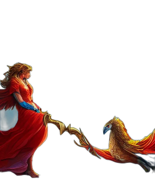 sword, dress, concept art, fantasy art transparent PNG cut-out