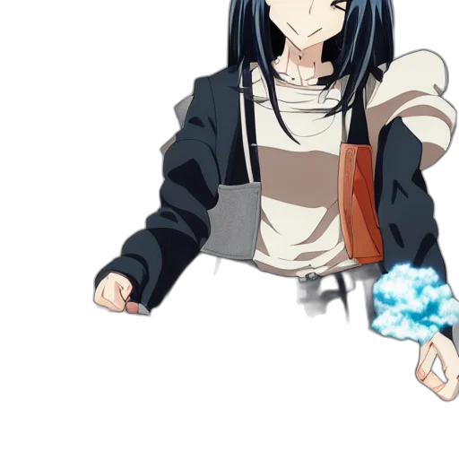 staff, jewelry, jacket, weapon transparent PNG cut-out