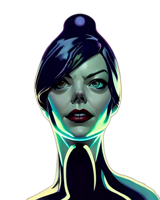 face, mask, staff, robot transparent PNG cut-out