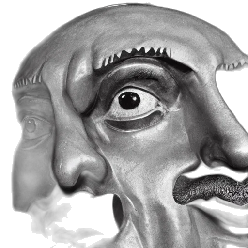 mask, face, crown, photorealistic transparent PNG cut-out