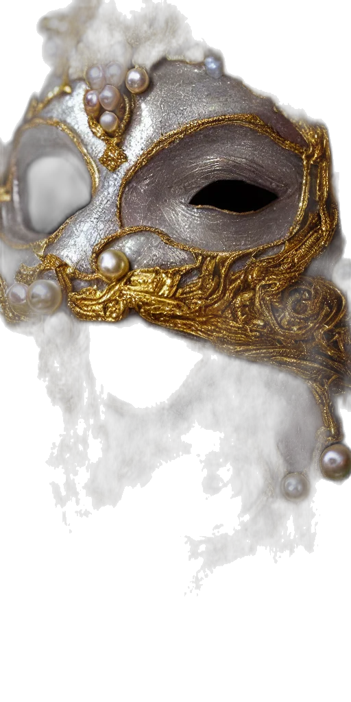 mask, crown, jewelry, face transparent PNG cut-out
