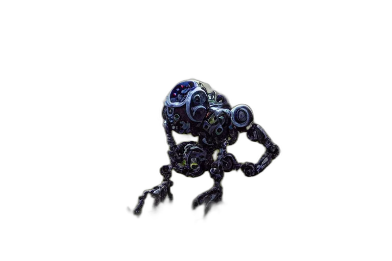 robot, creature, animal, weapon transparent PNG cut-out