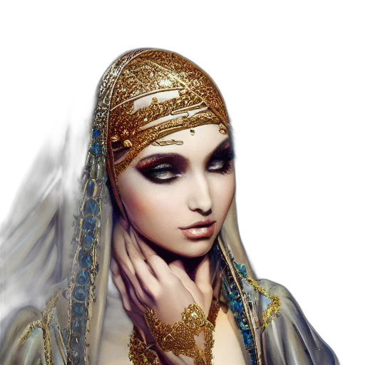 jewelry, crown, face, mask transparent PNG cut-out
