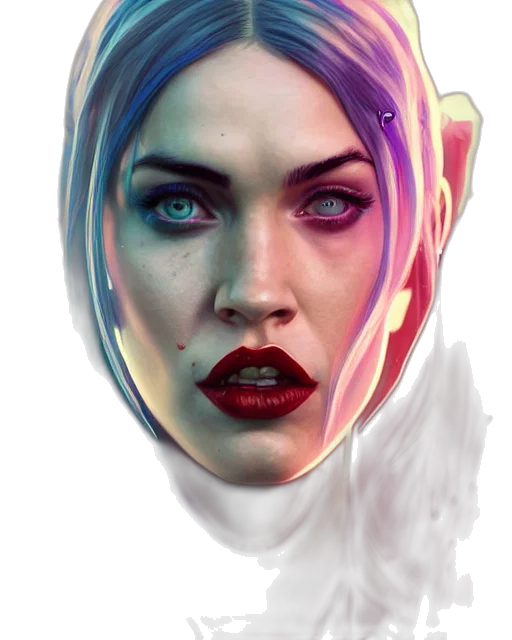 face, mask, robot, concept art transparent PNG cut-out