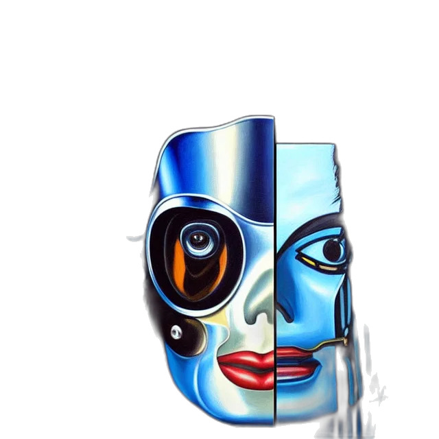 mask, robot, face, bottle transparent PNG cut-out