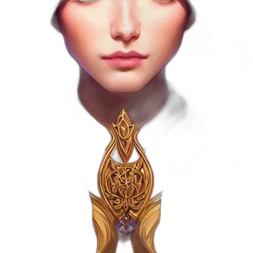 jewelry, crown, face, staff transparent PNG cut-out
