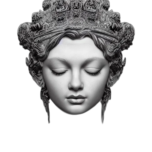 crown, mask, face, jewelry transparent PNG cut-out