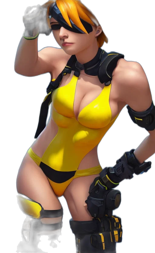 weapon, robot, staff, 3d render transparent PNG cut-out