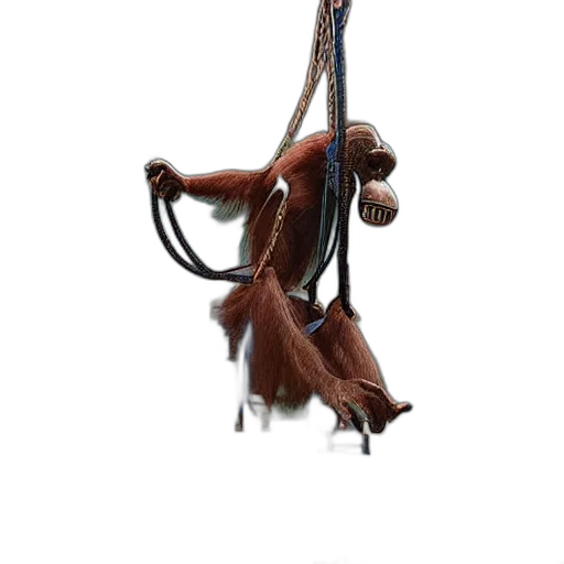 staff, animal, creature, hair transparent PNG cut-out