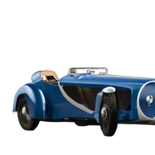 car, 3d render, film, still transparent PNG cut-out